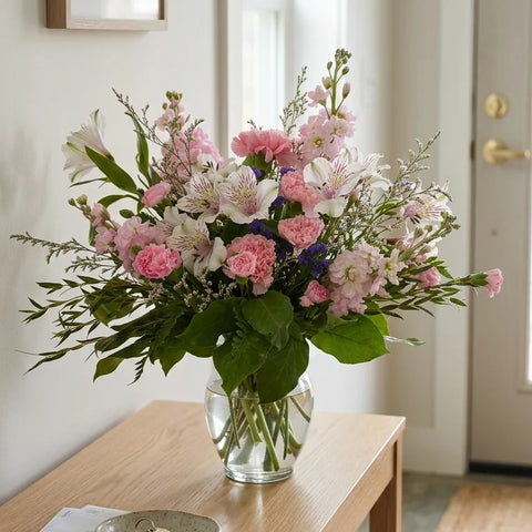 Pink Garden Vase - alternate view