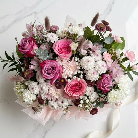 Pink Velvet Bloom Box - alternate view