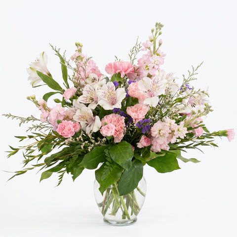 Pink Garden Vase