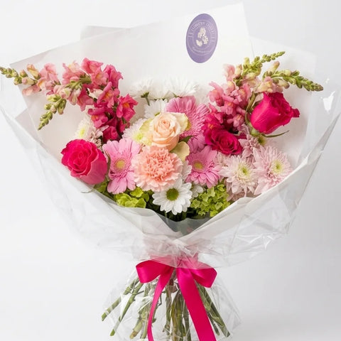 Blush Rose Bouquet - alternate view