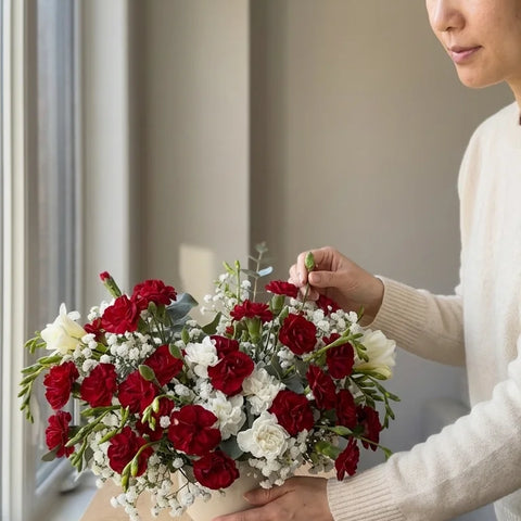 Classic Carnation Vase - alternate view