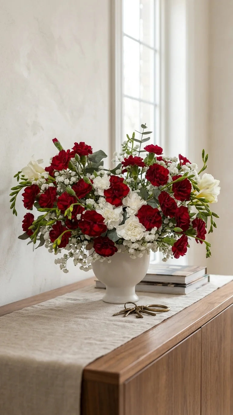 Classic Carnation Vase