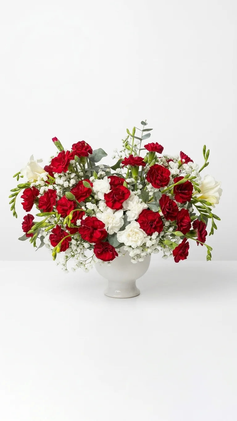 Classic Carnation Vase