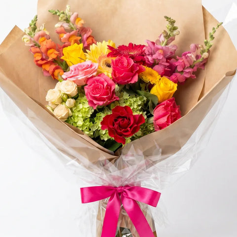 Citrus Rose Bouquet - alternate view