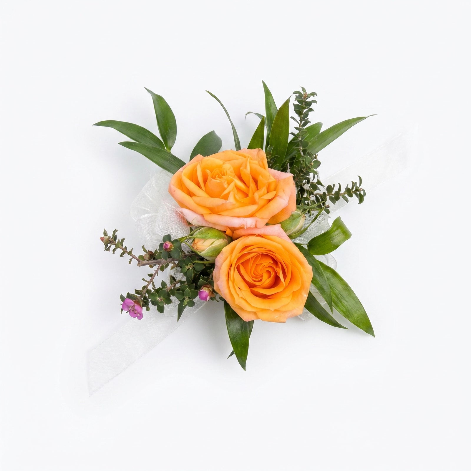Ivory Rose Corsage by Florent Floral in Newmarket Ontario