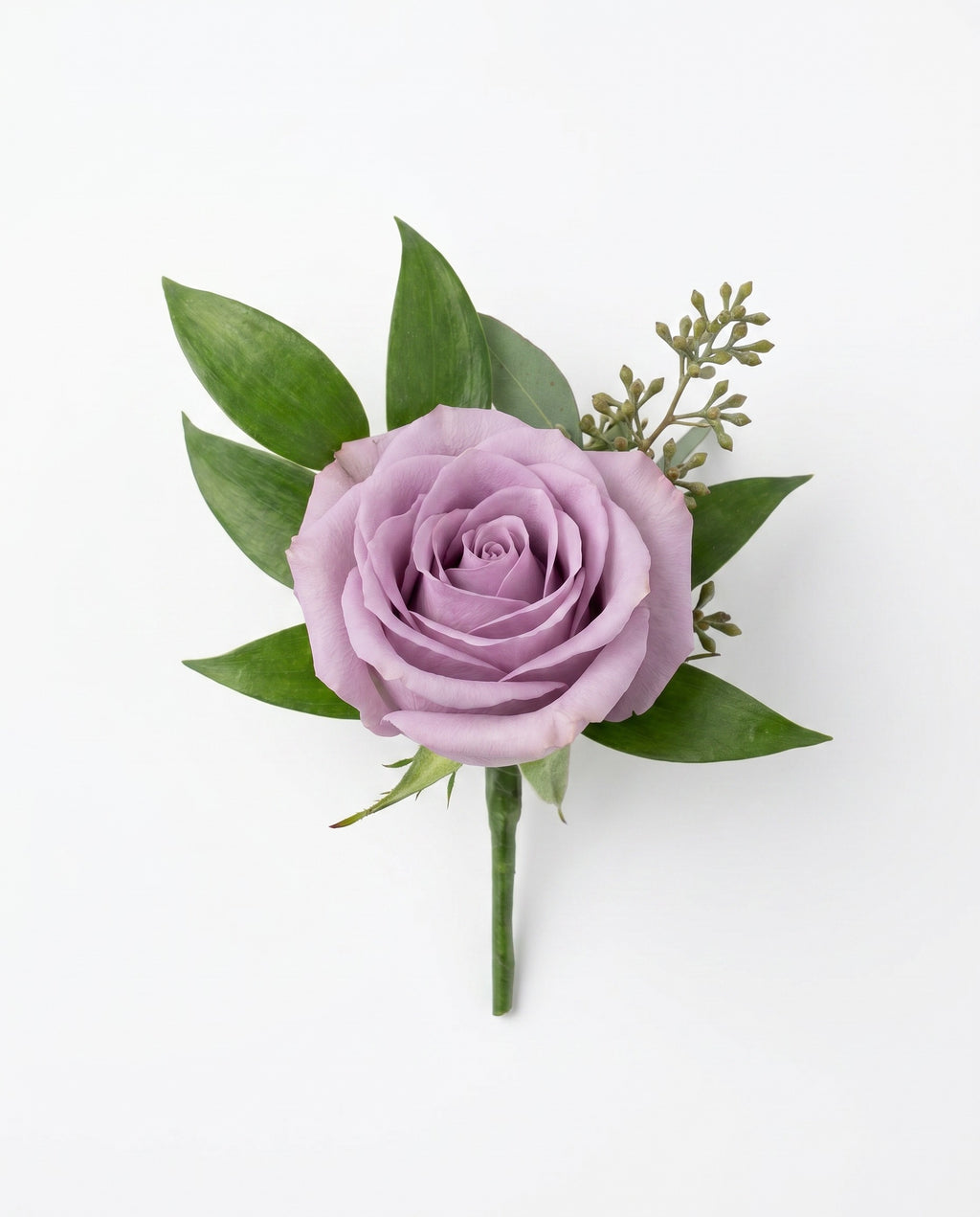 Lavender Rose Boutonniere by Florent Floral in Newmarket Ontario
