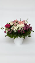 Mixed flower arrangement for thank you and birthday delivery in Newmarket Ontario