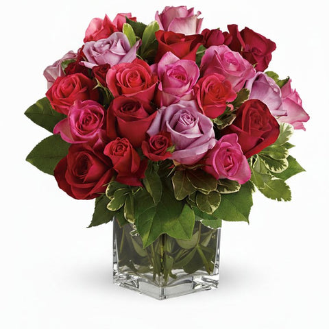 Pink rose bouquet for romantic and anniversary flower delivery in Newmarket Ontario