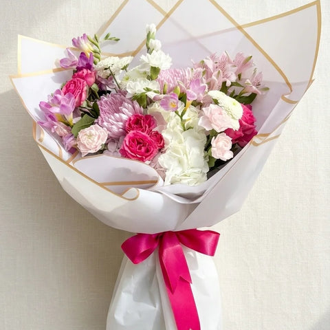 Blush Garden Bouquet - alternate view