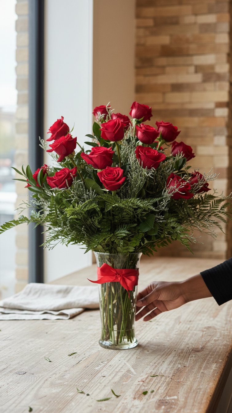 Forever Yours Red Roses - Florent Floral