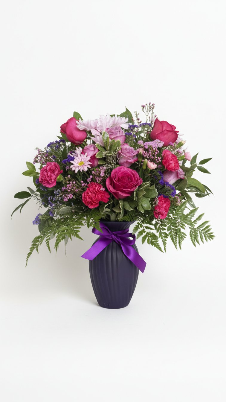 Berry Blush Bouquet - Florent Floral