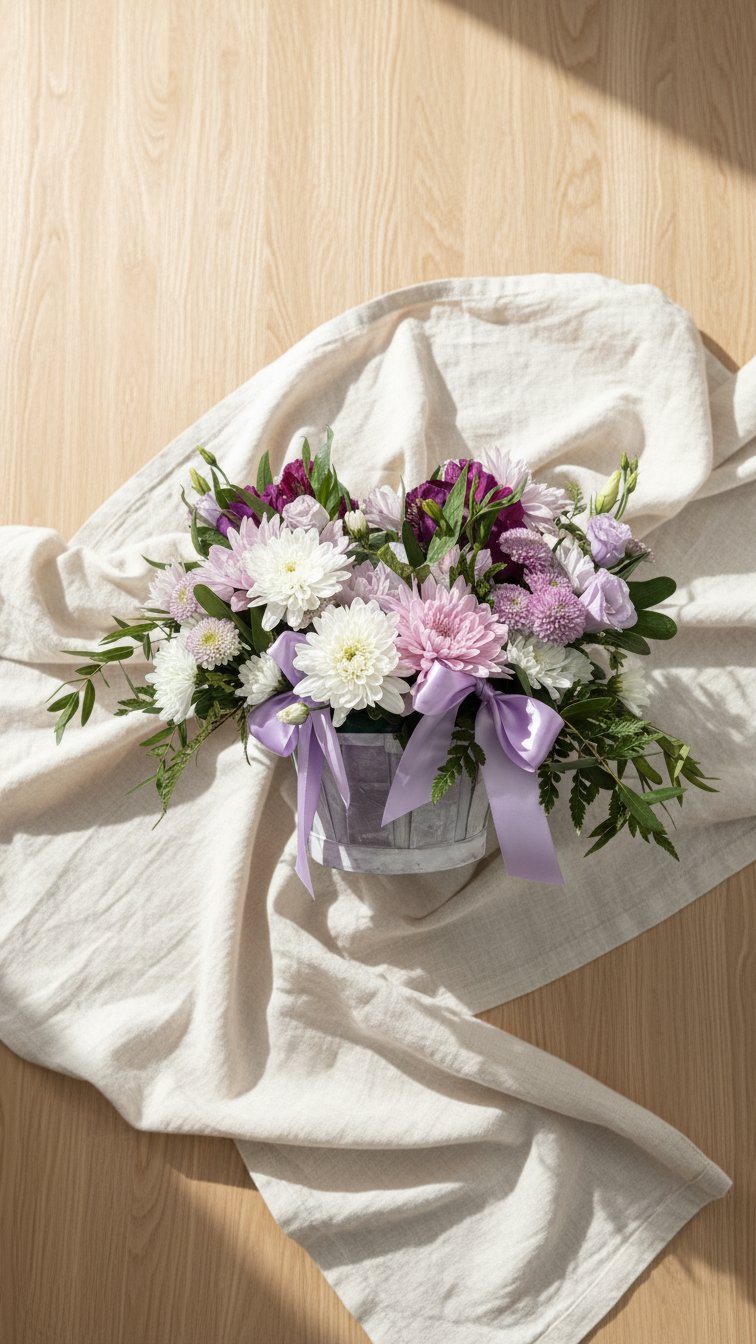 Graceful Tribute Basket - Florent Floral