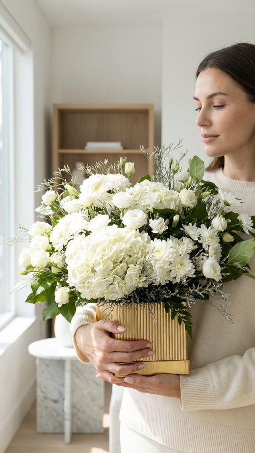 All White Elegance - Florent Floral