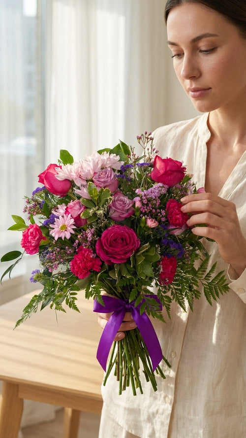 Berry Blush Bouquet - Florent Floral