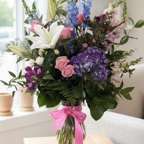 Lavender Dreams Bouquet - alternate view