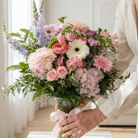 Cheerful Spring Blooms - alternate view
