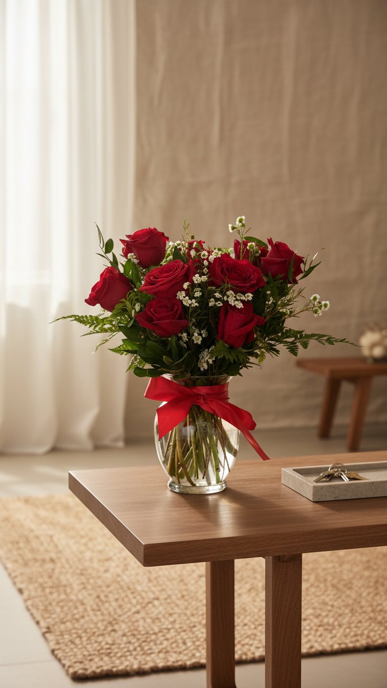 Classic Red Roses - Florent Floral