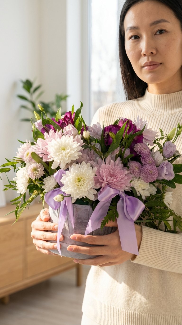 Graceful Tribute Basket - Florent Floral