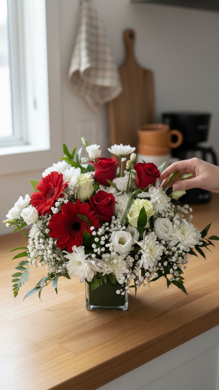 Classic Red & White - Florent Floral