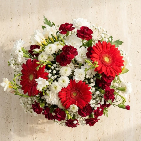 Crimson Garden Basket - alternate view