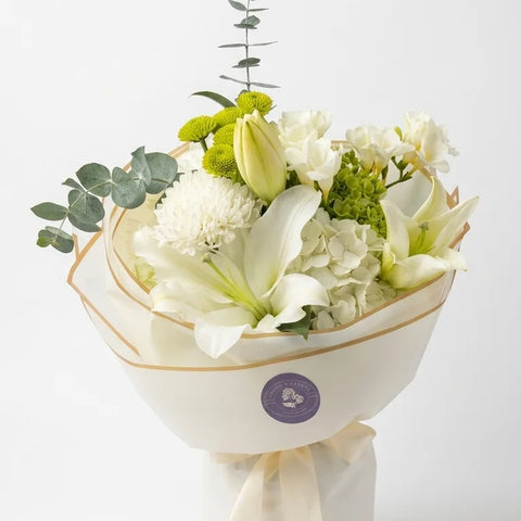 Serene White Bouquet