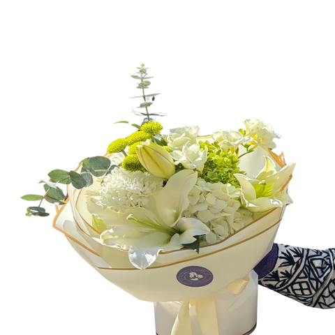 Serene White Bouquet