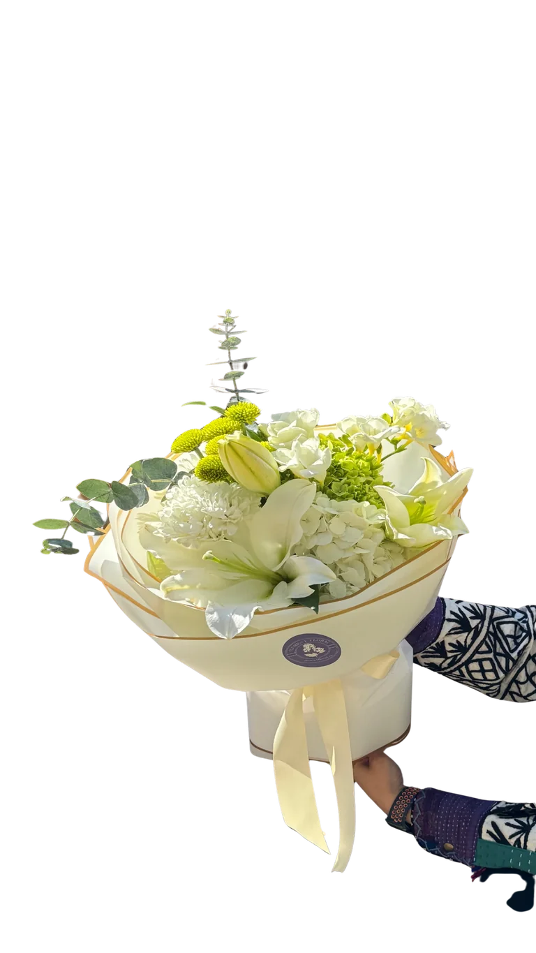 Serene White Bouquet
