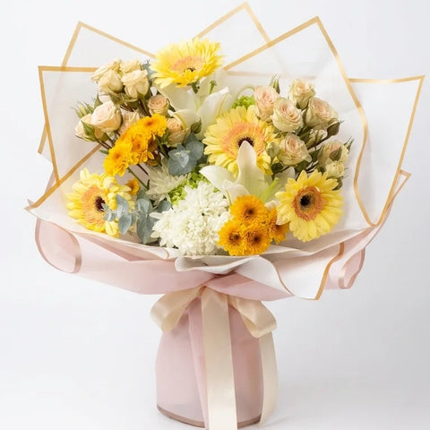 Sunny Glow Bouquet - alternate view